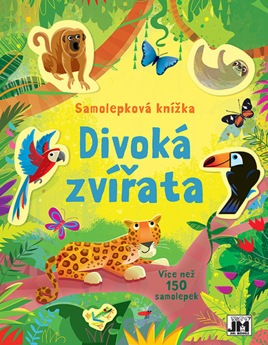 Book Samolepková knížka Divoká zvířata 