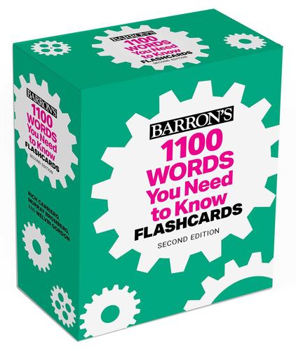 Carte 1100 WORDS YOU NEED TO KNOW FLASHCARDS GORDON MELVIN