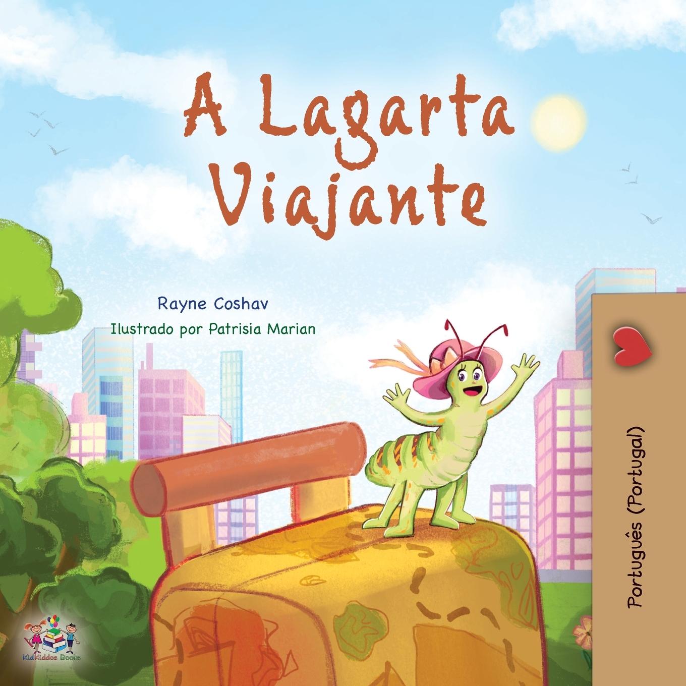 Book The Traveling Caterpillar (Portuguese Portugal Children's Book) Kidkiddos Books