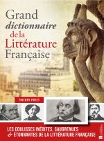 Carte Grand dictionnaire de la litterature francaise Poyet thierry