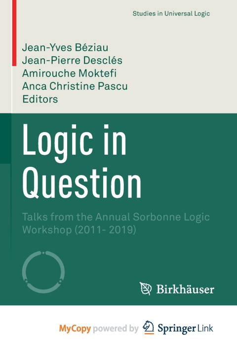 Könyv Logic in Question Jean-Yves Béziau