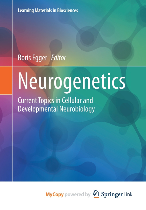 Knjiga Neurogenetics Boris Egger