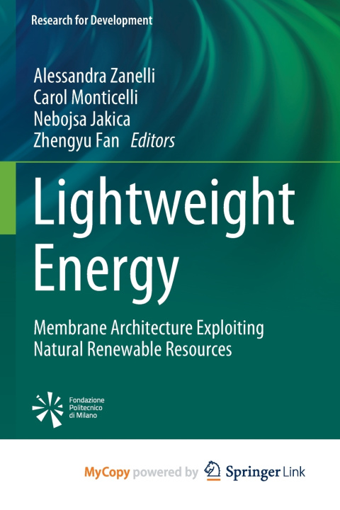 Book Lightweight Energy Alessandra Zanelli