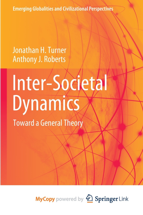 Knjiga Inter-Societal Dynamics Turner Jonathan H. Turner