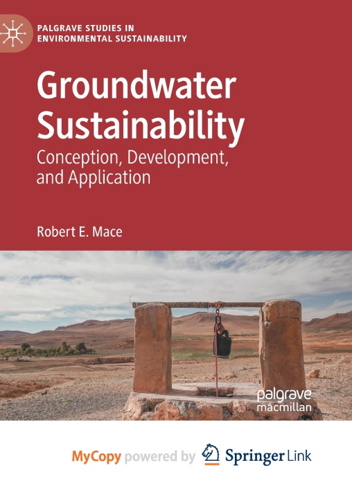 Boek Groundwater Sustainability Mace Robert E. Mace