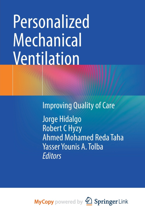 Knjiga Personalized Mechanical Ventilation Jorge Hidalgo