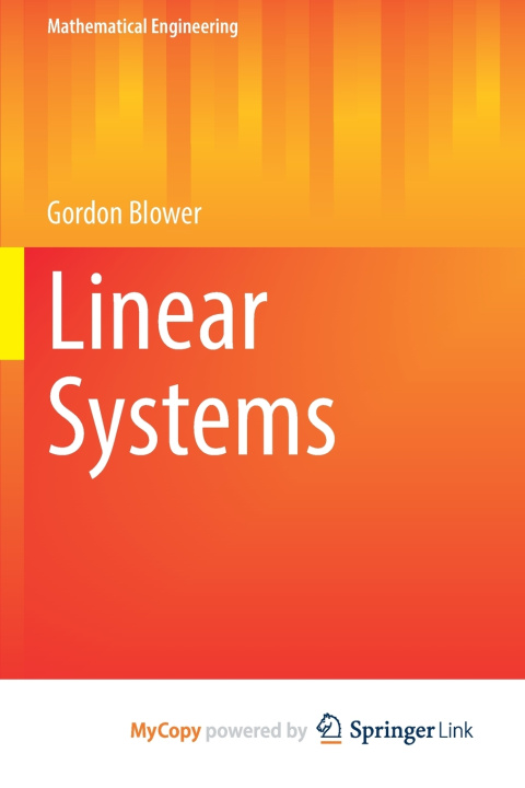 Knjiga Linear Systems Blower Gordon Blower