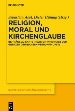 Boek Religion, Moral und Kirchenglaube Sebastian Abel
