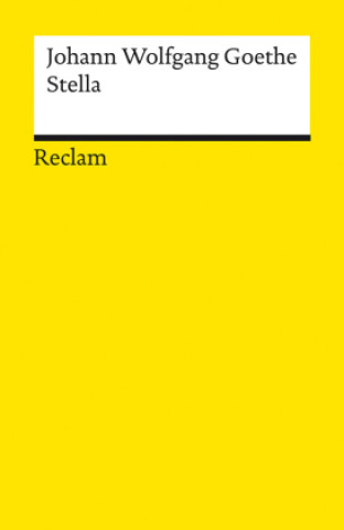 Book Stella Johann Wolfgang von Goethe