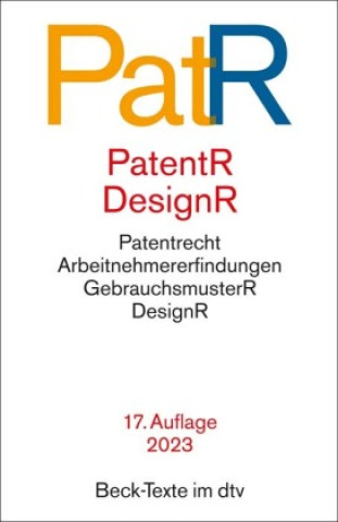 Kniha Patent- und Designrecht Andreas Heinemann