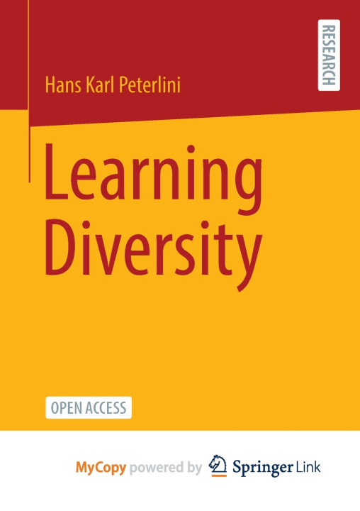 Knjiga Learning Diversity Peterlini Hans Karl Peterlini