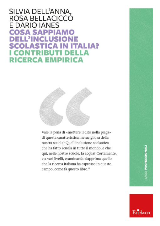 Könyv Cosa sappiamo dell'inclusione scolastica in Italia? I contributi della ricerca empirica Silvia Dell'Anna