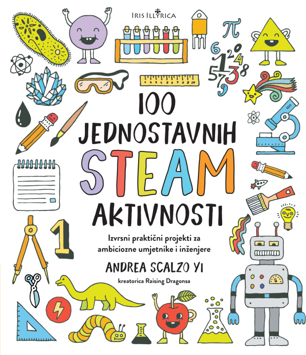 Kniha 100 jednostavnih STEAM aktivnosti Andrea Scalzo Yi
