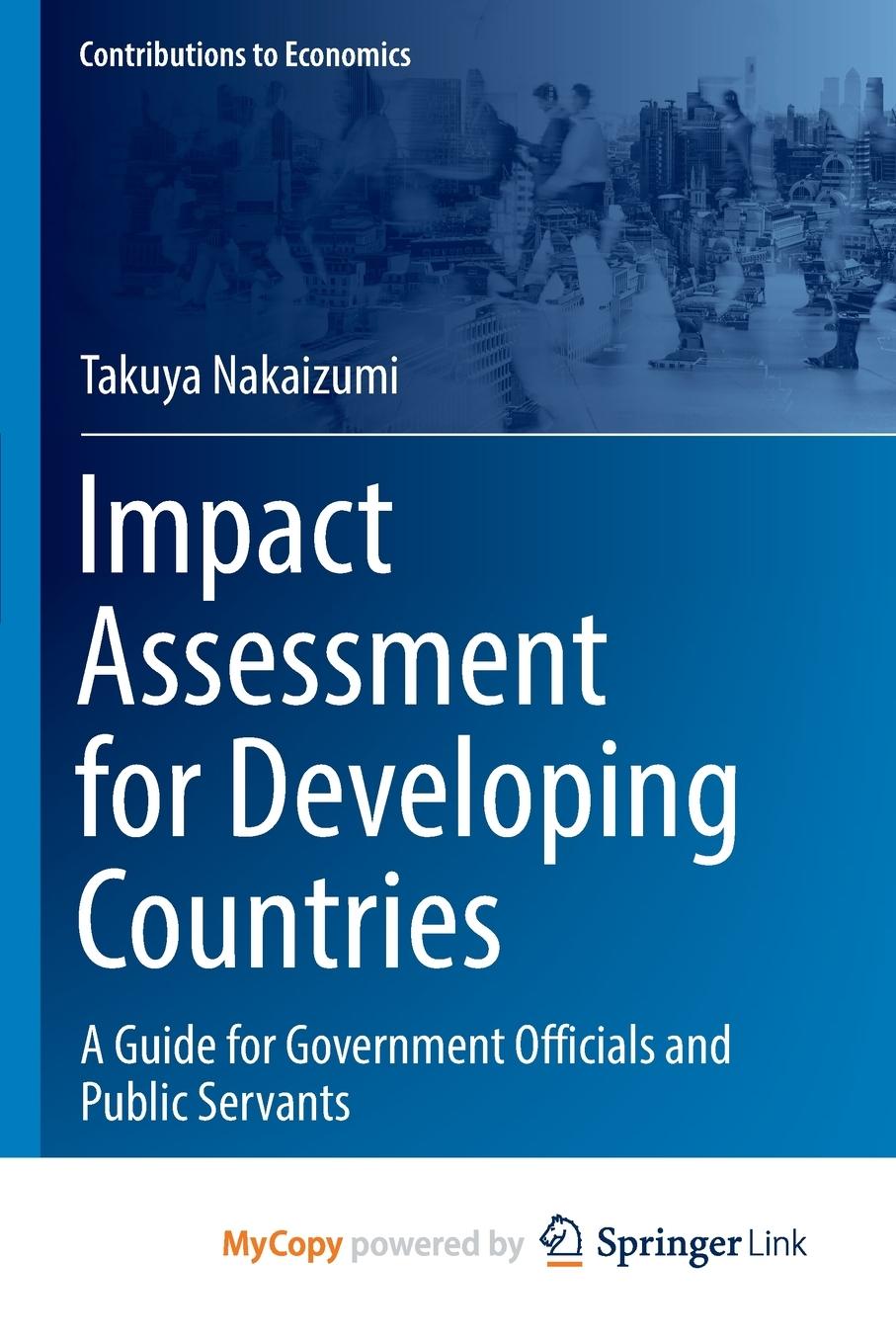 Knjiga Impact Assessment for Developing Countries Nakaizumi Takuya Nakaizumi