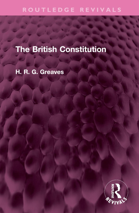 Knjiga British Constitution Greaves