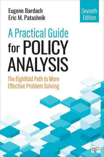 Book Practical Guide for Policy Analysis Eugene Bardach
