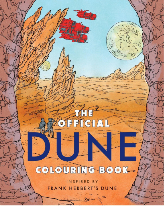 Книга Official Dune Colouring Book Frank Herbert