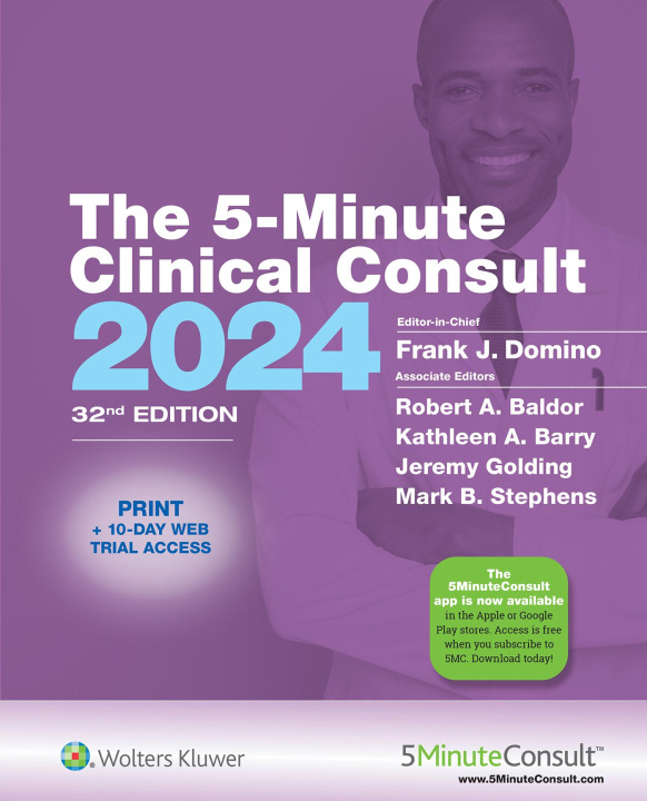 Kniha 5-Minute Clinical Consult 2024 Frank Domino