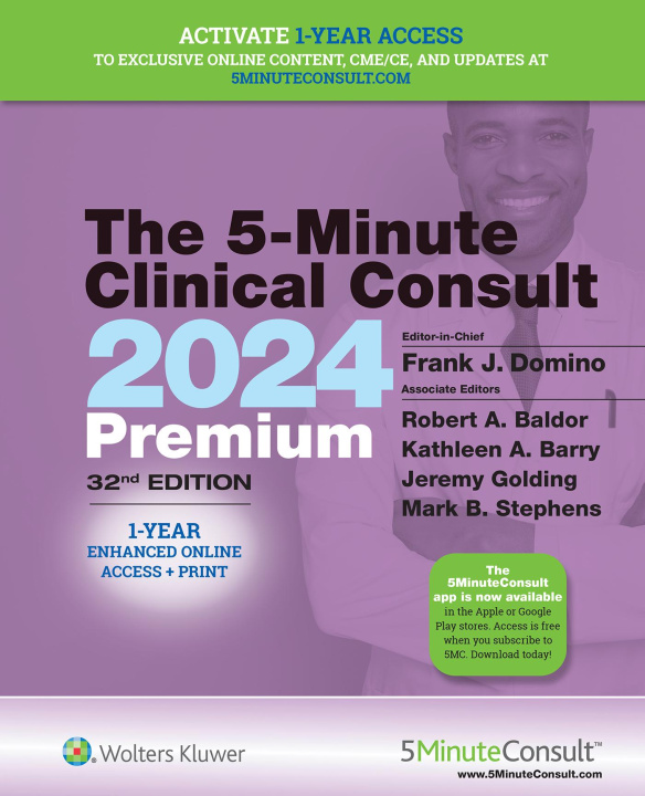 Knjiga 5-Minute Clinical Consult 2024 Premium Frank Domino