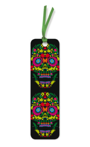 Knjiga COLOUR SKULL BOOKMARKS FLAME TREE STUDIO