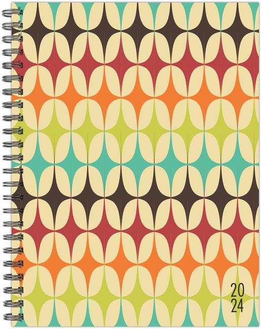 Kniha Rad Retro 2024 6.5 X 8.5 Softcover Weekly Planner 
