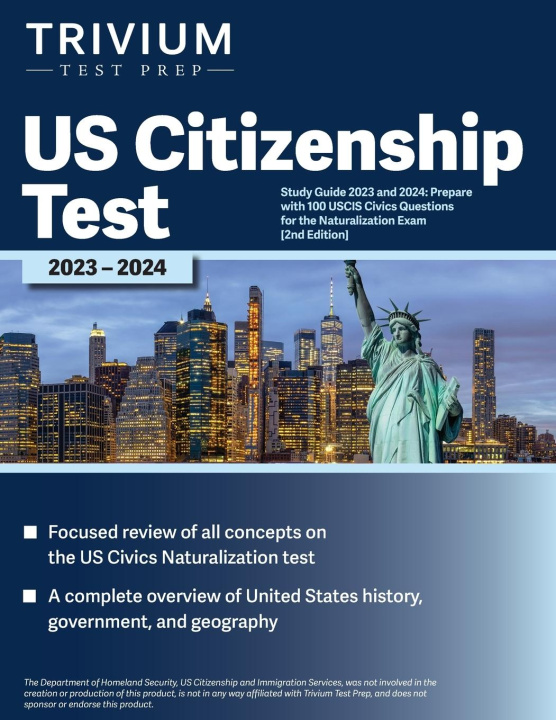 Carte US Citizenship Test Study Guide 2023 and 2024 