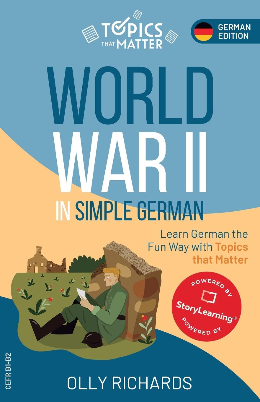 Книга World War II in Simple German 