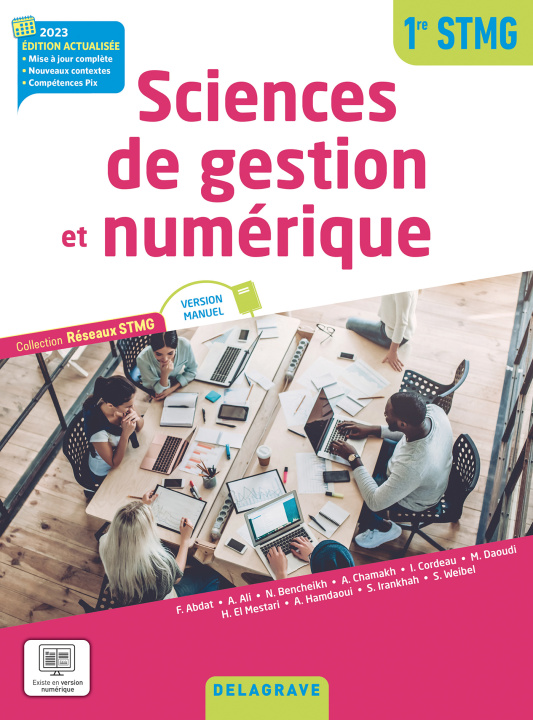 Kniha Réseaux STMG - Sciences de gestion et numérique 1re STMG (2023) - Manuel élève Ali