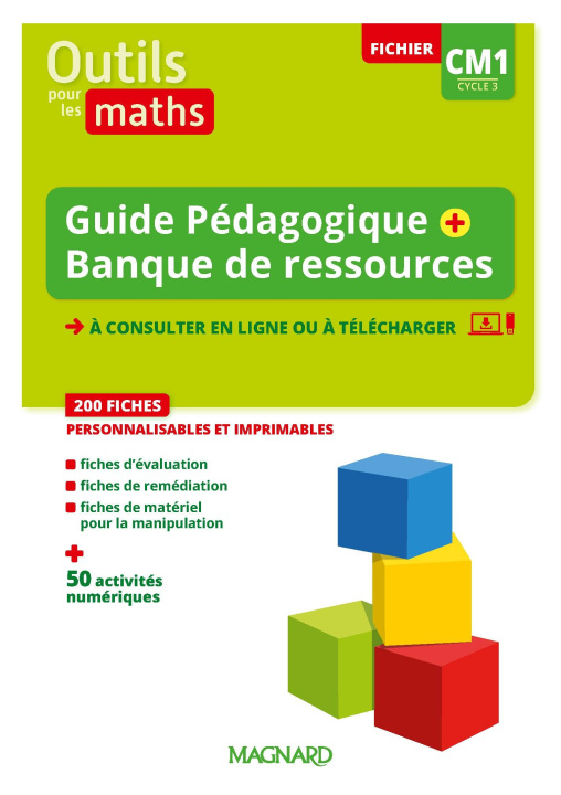 Kniha Outils pour les Maths CM1 (2023) - Guide pédagogique + banque de ressources à télécharger Ginet