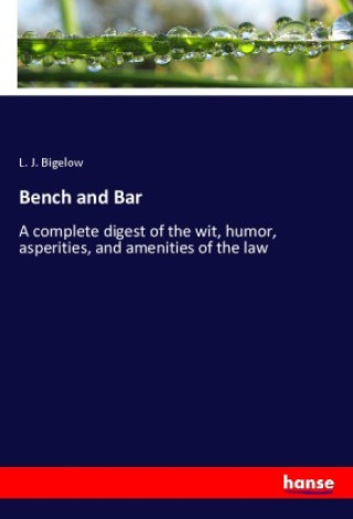 Buch Bench and Bar L. J. Bigelow
