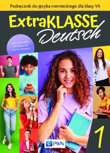 Book Extraklasse Deutsch 1. A1. Język niemiecki. Klasa 7. Podręcznik 