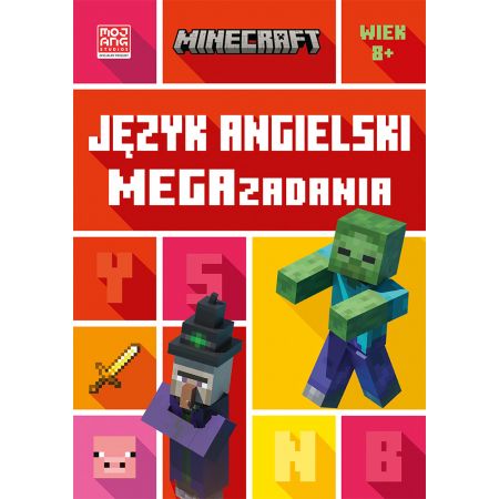 Buch Minecraft. Język angielski. Megazadania 8+ praca zbiorowa