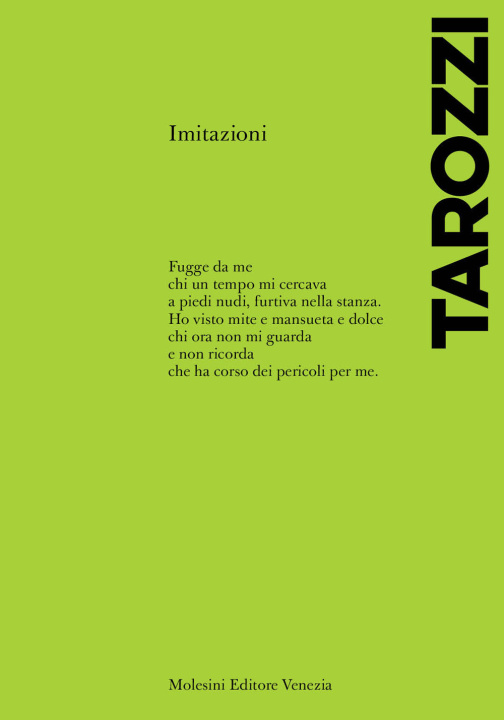 Kniha Imitazioni Bianca Tarozzi