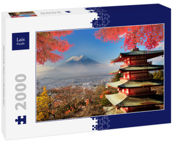 Igra/Igračka Lais Puzzle Mount Fuji Japan in Herbstfarben 2000 Teile Lais Systeme GmbH