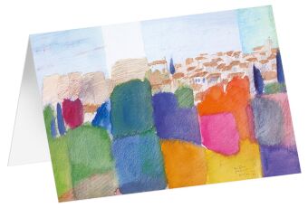 Hra/Hračka Farben der Provence - Kunst-Faltkarten ohne Text (6 Stück) Andreas Felger
