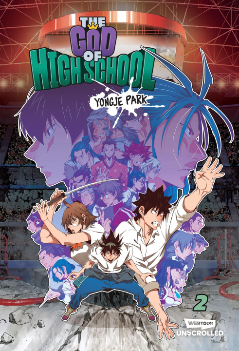 Carte The God of High School Volume Two: A Webtoon Unscrolled Graphic Novel 