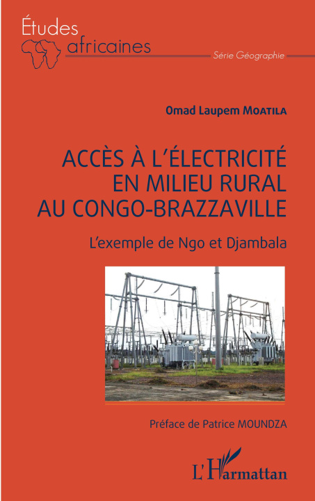 Carte Accès l'électricité en milieu rural au Congo-Brazzaville Moatila