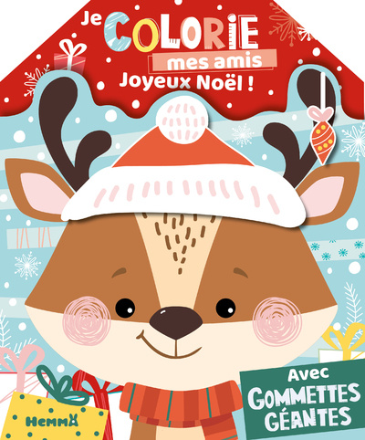 Knjiga Je colorie mes amis - Joyeux Noël ! 