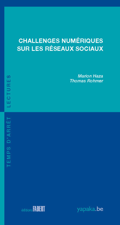 Книга Challenges numériques sur les réseaux sociaux Haza