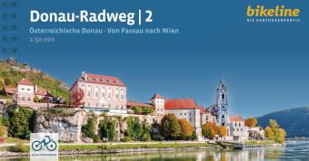 Книга Donauradweg / Donau-Radweg 2 Esterbauer Verlag