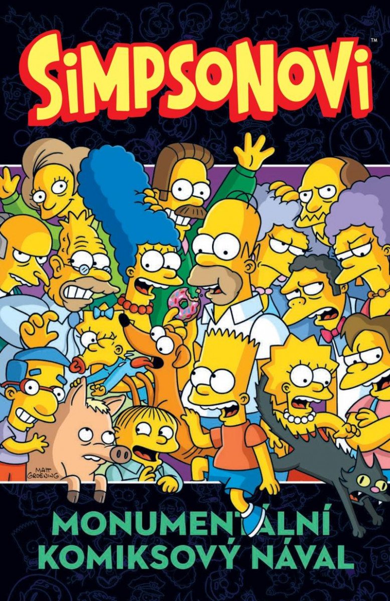Book Simpsonovi - Monumentální komiksový nával 