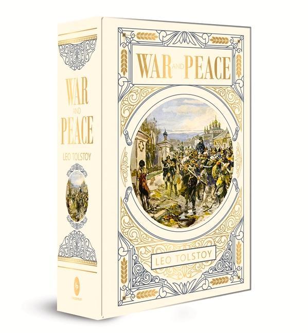 Kniha War and Peace: Deluxe Hardbound Edition 