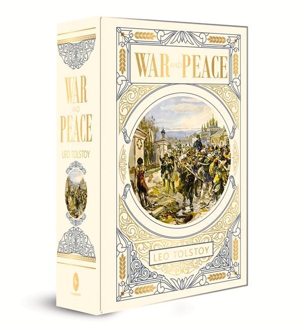 Book War and Peace: Deluxe Hardbound Edition 