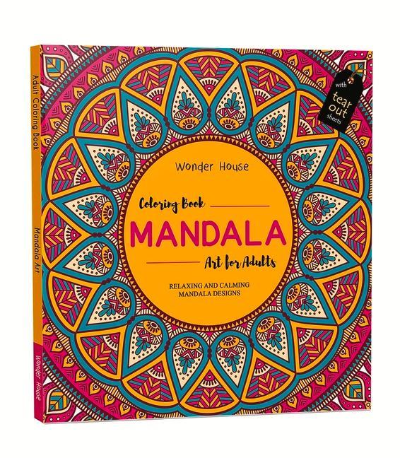 Knjiga Mandala Art: Colouring Books for Adults with Tear Out Sheets 