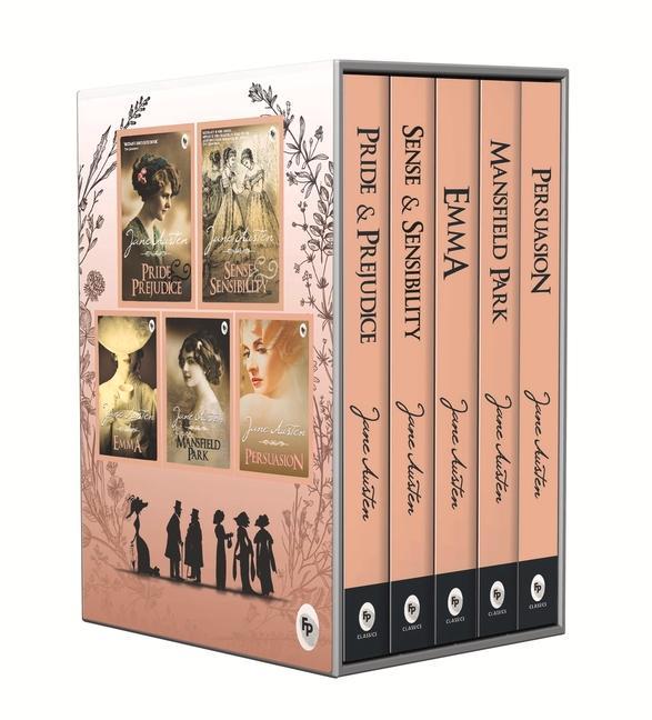 Könyv Greatest Works of Jane Austen (Set of 5 Books) 
