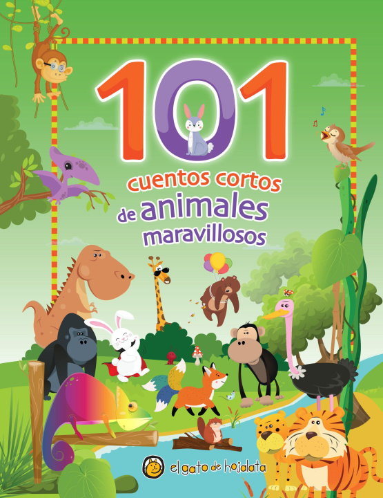 Kniha 101 Cuentos Cortos de Animales Maravillosos 
