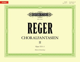 Kniha Choralfantasien für Orgel Band 2 : op. 52/1?3 Martin Schmeding