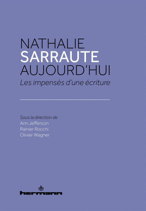 Kniha Nathalie Sarraute aujourd'hui 