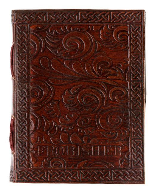 Book Fiddlehead Leather Journal Medium 