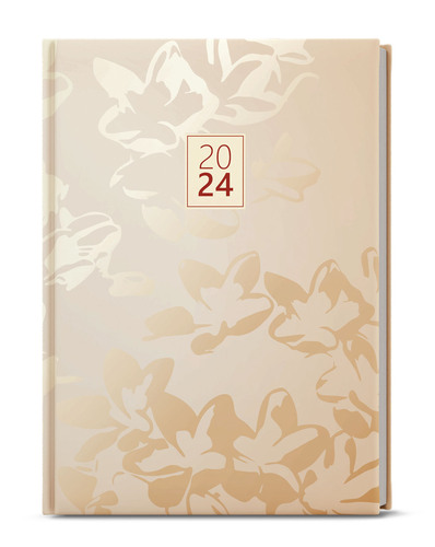 Calendar/Diary Týdenní diář 2024 Prokop Lamino B6 zlatý 